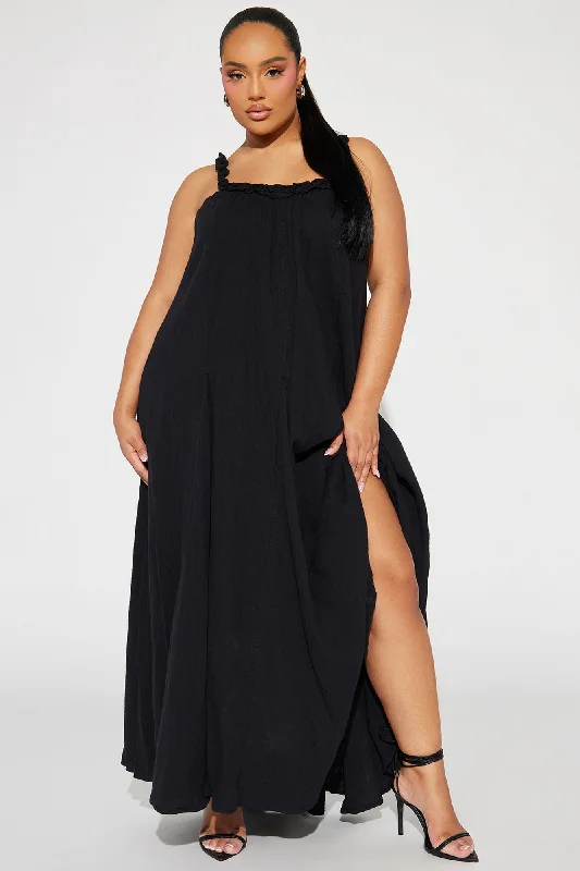 Heide Maxi Dress - Black