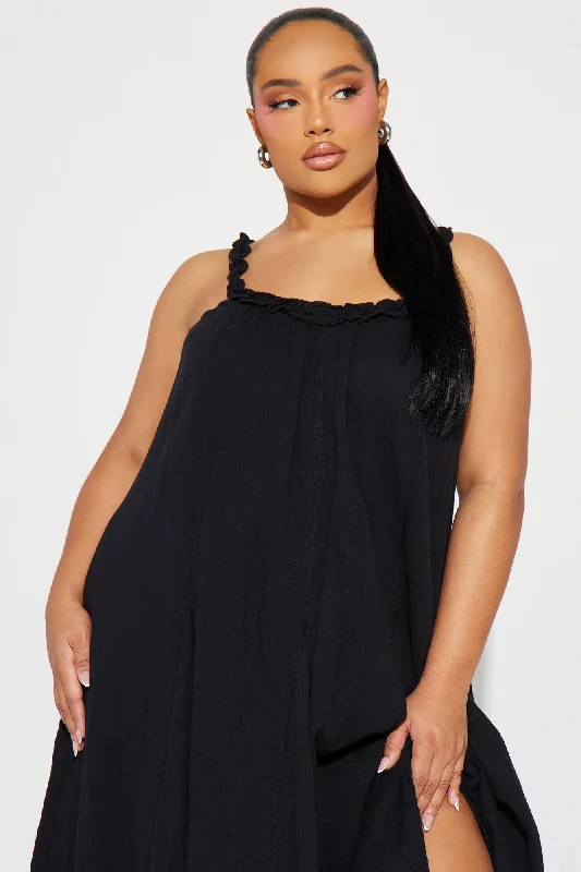 Heide Maxi Dress - Black