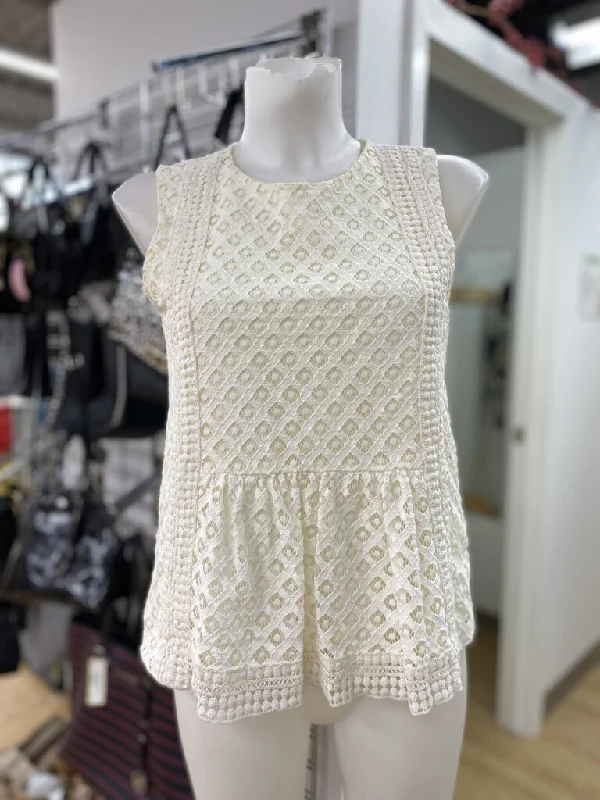 Banana Republic lace top XS