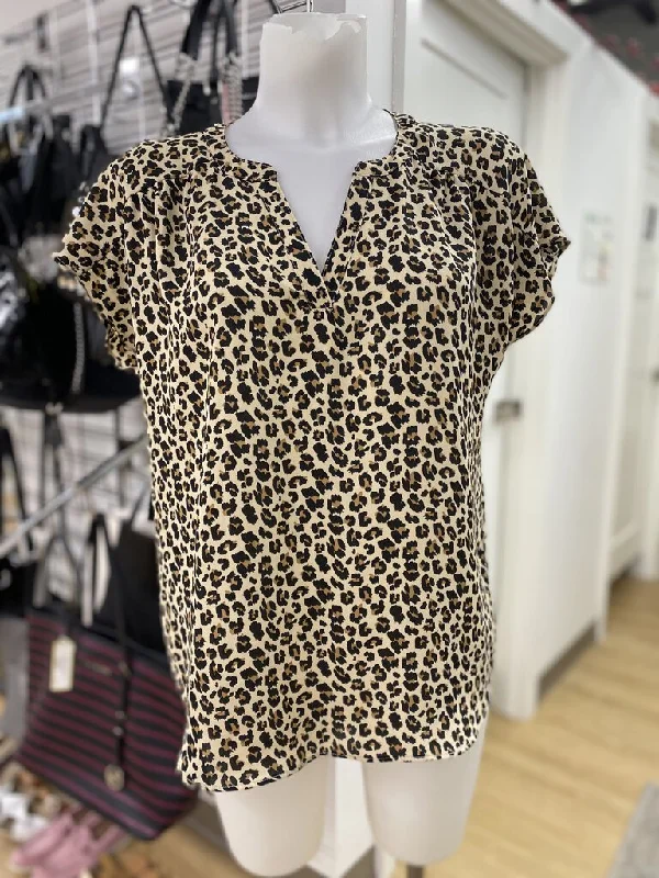 Banana Republic (outlet) leopard print top S