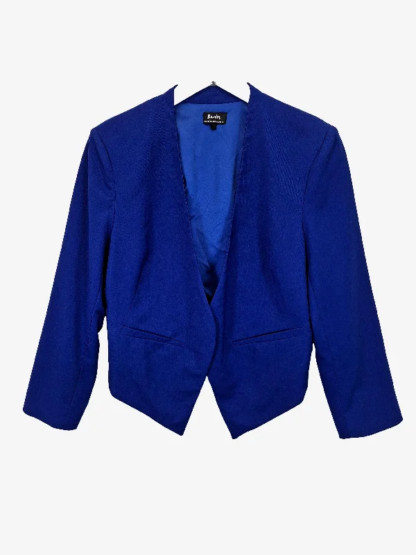 Bardot Tailored Electric Blue  Blazer Size 12