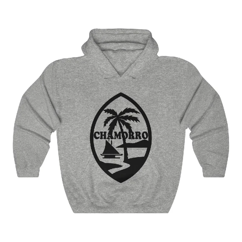 Chamorro Black Palms Unisex Heavy Blend™ Hooded Sweatshirt