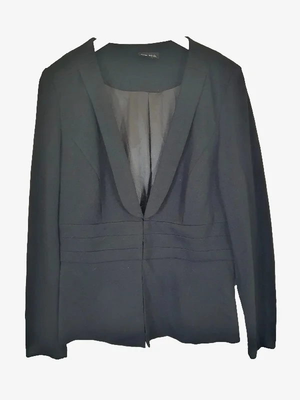 City Chic Buttonless Semi Formal Blazer Size XS Plus