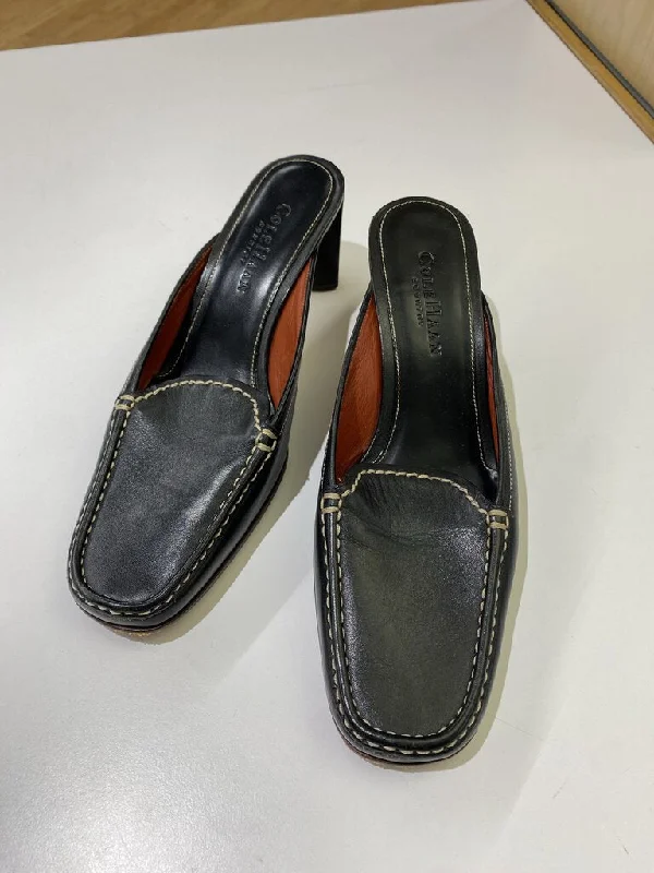 Cole Haan heeled slides 6.5