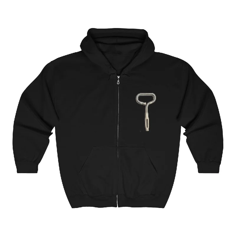 Corned Beef Key Unisex Heavy Blend™ Full Zip Hooded Sweatshirt