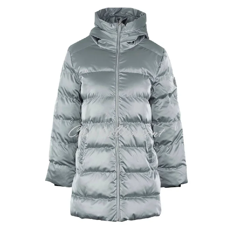 Dolcezza Padded Coat - Style 72810 (Silver)