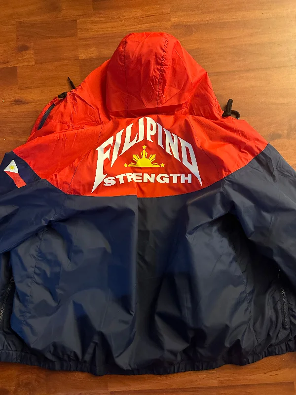 Filipino Philippines Strength Windbreaker Traditional Track Jacket