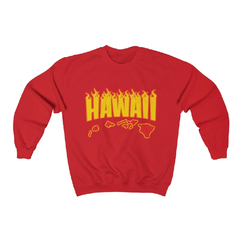 Hawaii Fire Unisex Heavy Blend™ Crewneck Sweatshirt