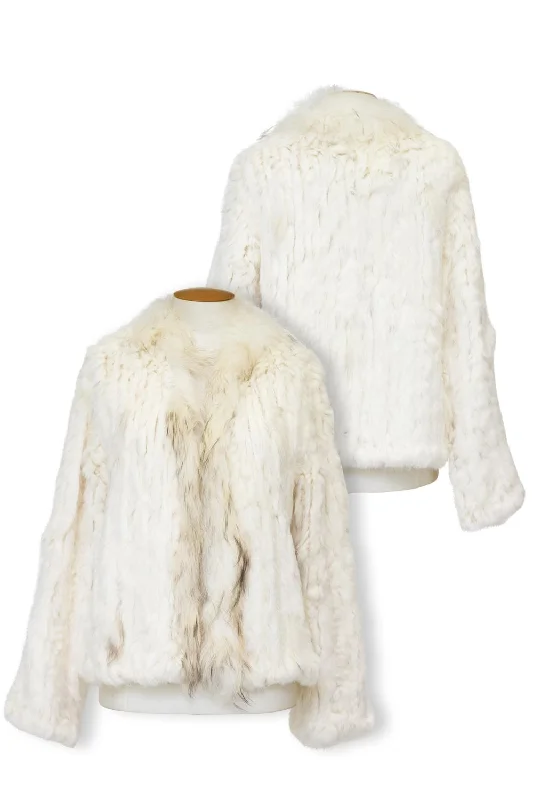 Lady Luxe Furs - LLF004J Rabbit Fur Jacket