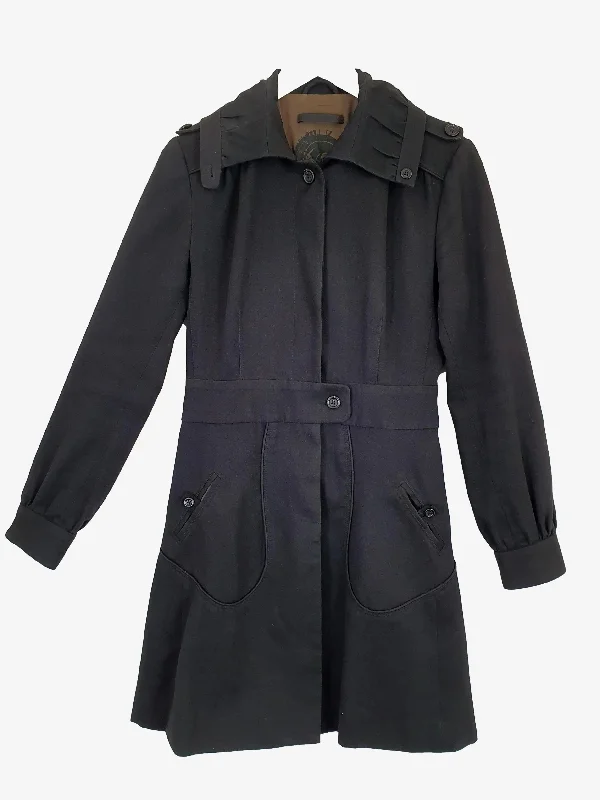 Melanie Cutfield Cotton Casual Coat Size 10