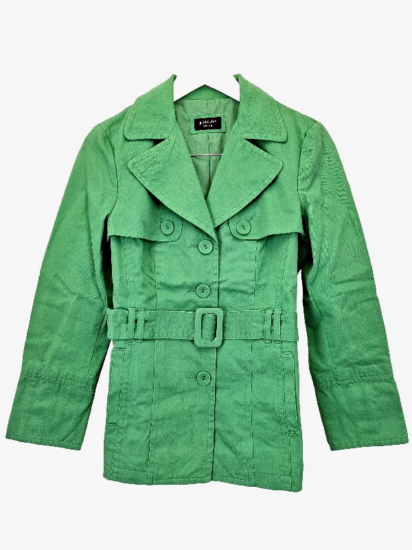 Principles Lime Outdoor Belted Jacket Size 10 Petite