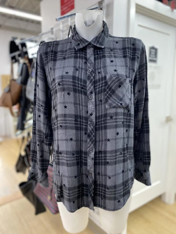 RAILS plaid/stars button up L