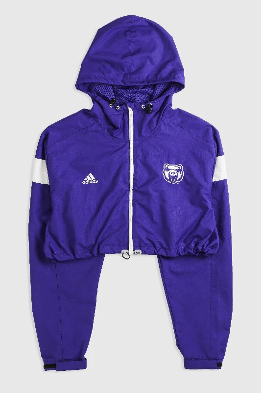 Rework Adidas Crop Windbreaker - XL