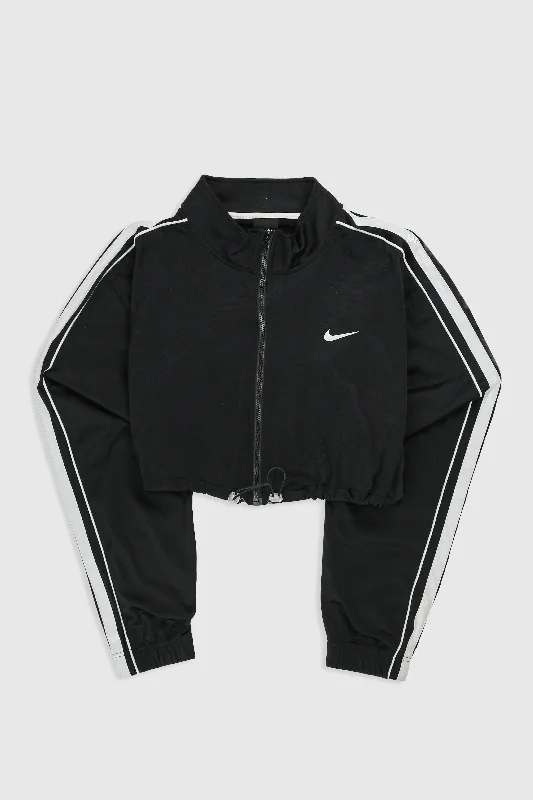 Rework Nike Crop Track Jacket - XL