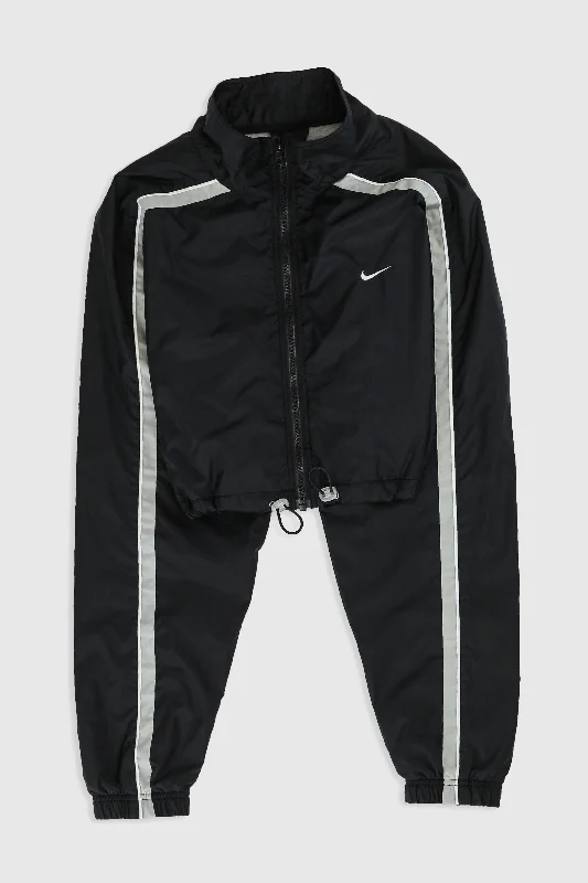 Rework Nike Crop Windbreaker - XL