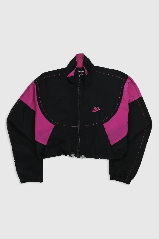 Rework Nike Crop Windbreaker - XL