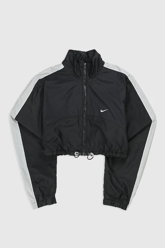 Rework Nike Crop Windbreaker - XL