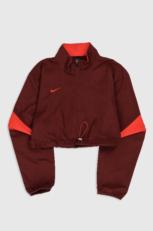 Rework Nike Crop Windbreaker - XL