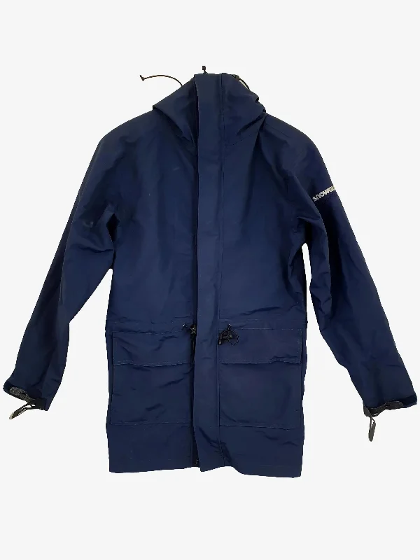 Snowgum Navy VaporTEX Waterproof Raincoat Jacket Size XXS