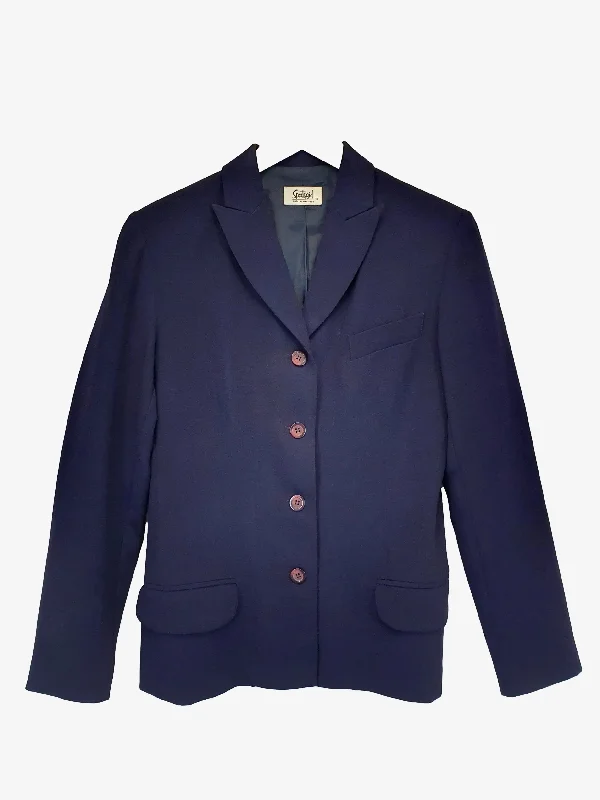 Sportsgirl Navy Office Staple Single Breasted Blazer Size 10