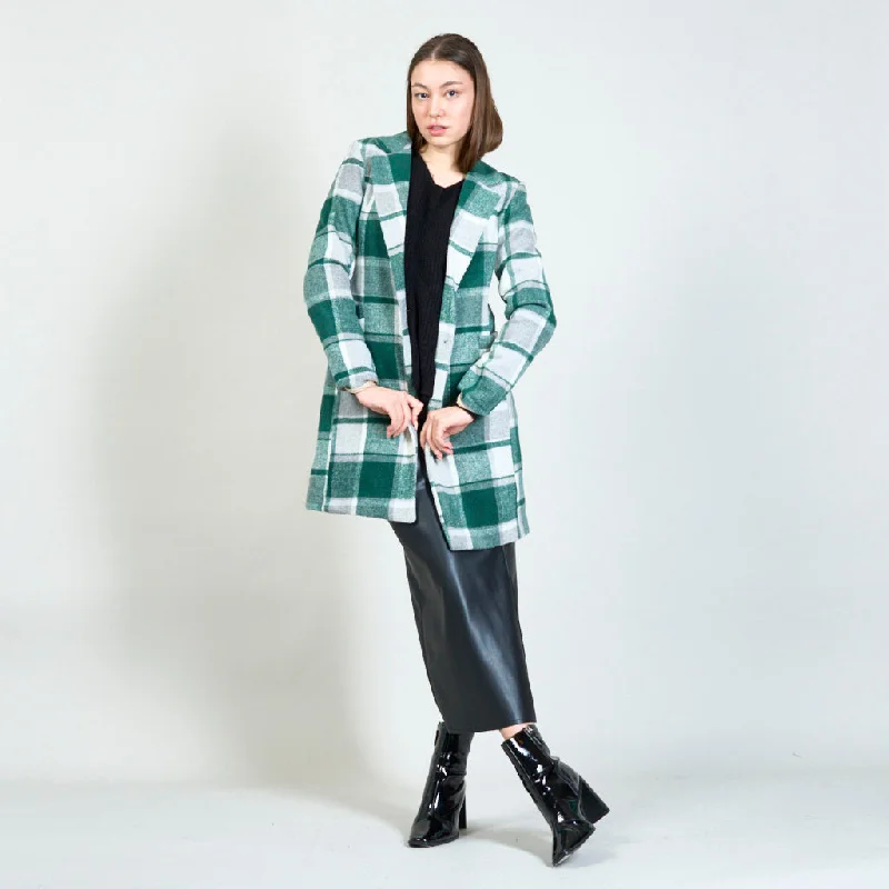 Tartan coat wholesale