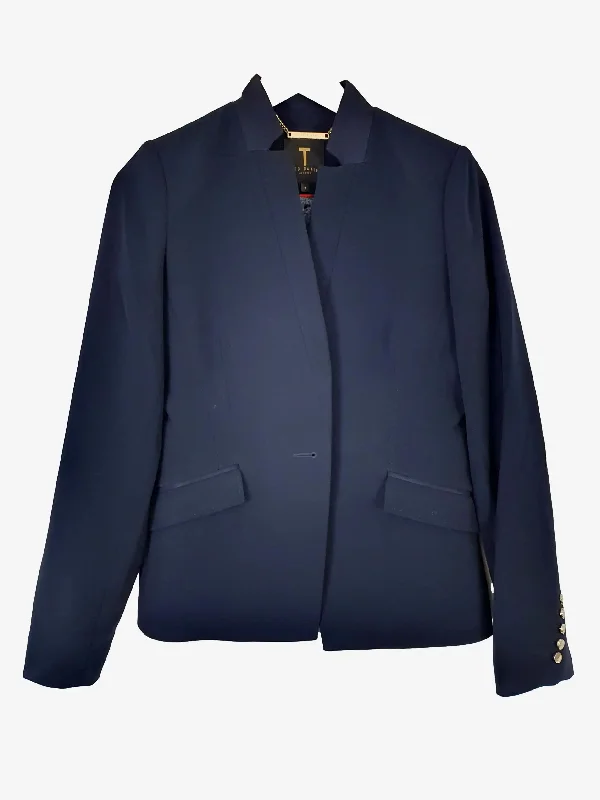 Ted Baker Navy Blazer Size XS