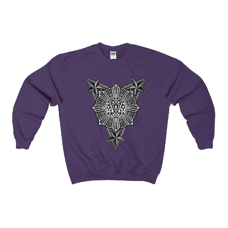 Tribal Sun Crewneck Sweatshirt