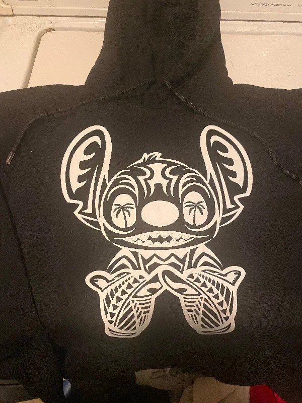 Tribal Tattoos Shaka Kids Hoodies Glow in the Dark