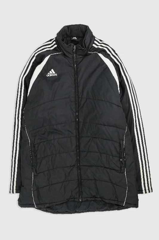 Vintage Adidas Windbreaker Puffer Jacket