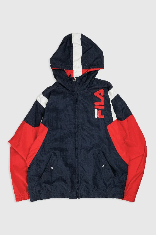 Vintage Fila Windbreaker Jacket - XL