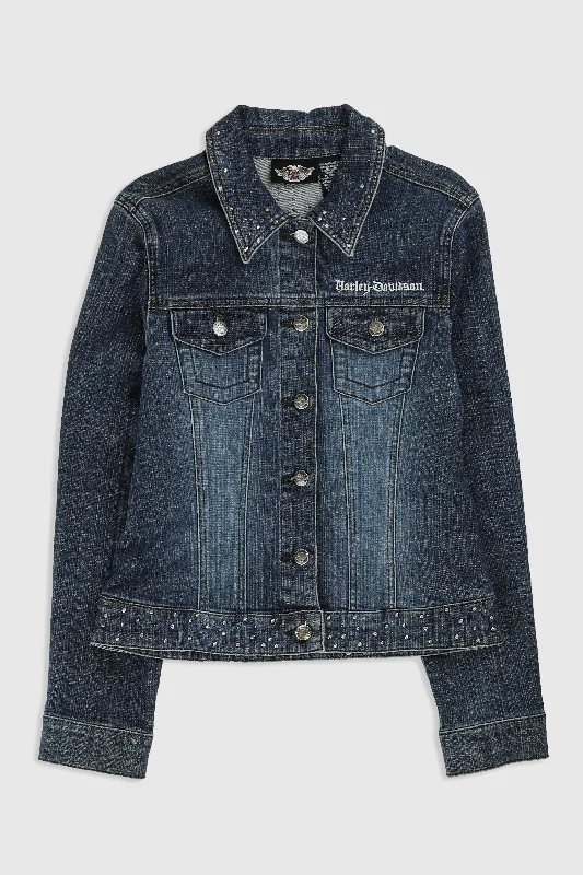 Vintage Harley Jean Jacket