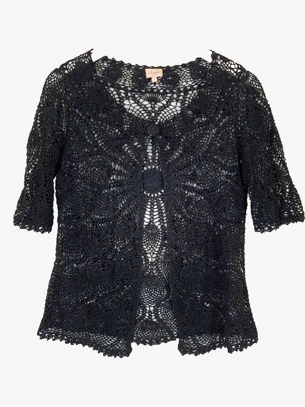 Whistes Lace Cardigan Size 8